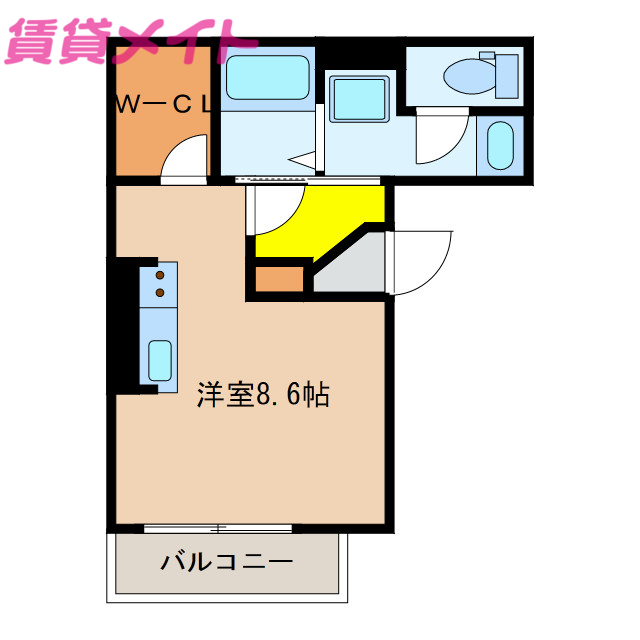 スタブリテラス桑名の間取り