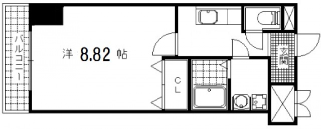 【CITY SPIRE(シティスパイア)浜大津駅前の間取り】