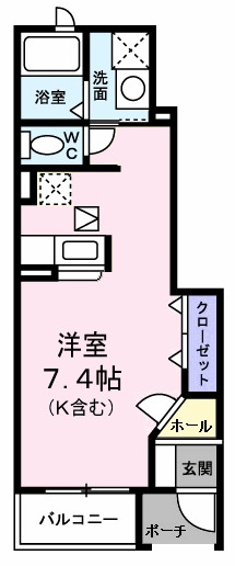 ヴィラ・リエータの間取り