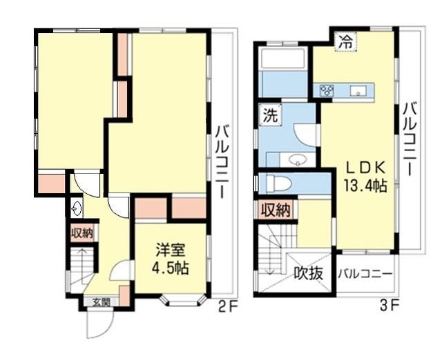 メゾン豊の間取り