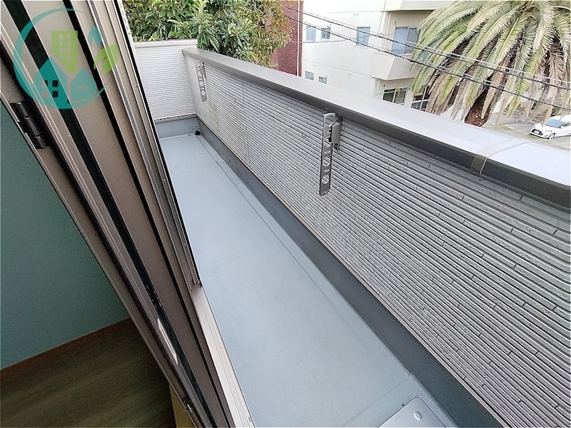 バルコニー　リアライズ箕岡(J：COM320Mネット無料、ペット相談可、