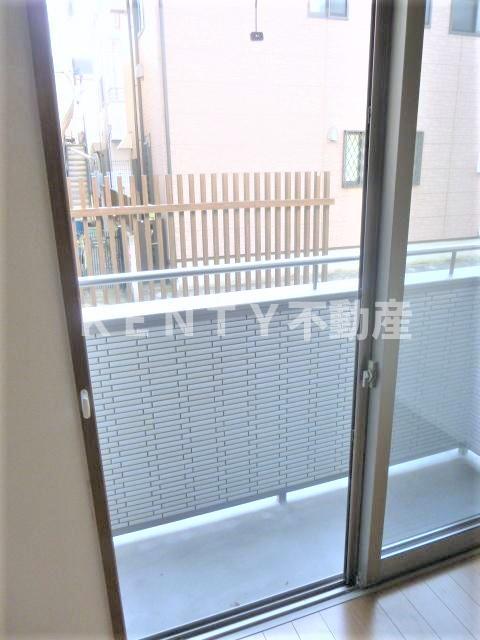 バルコニー　広々としたバルコニーです