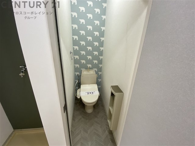 トイレ　ウォシュレット付きのトイレです♪