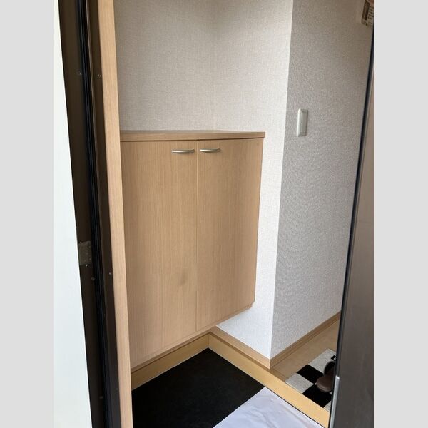 玄関　明るい玄関です