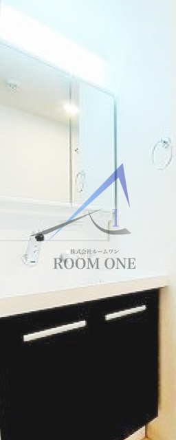 洗面設備　洗面台です。