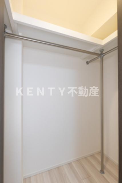 収納　大きなスペースがあり、収納には困りません