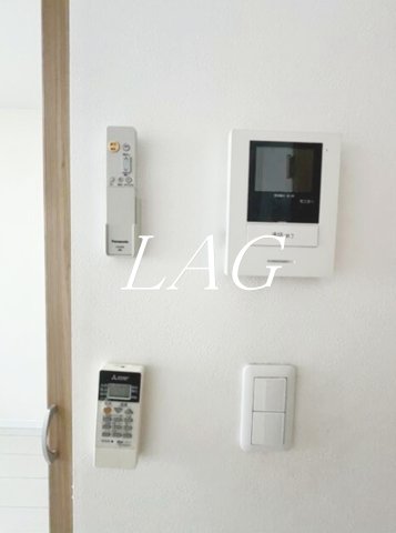 セキュリティ　モニター付インターホンです。