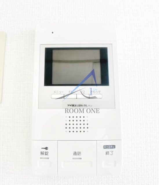 セキュリティ　モニター付きインターホンです。