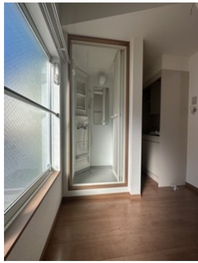 バス・シャワールーム　さっと体を洗えるシャワールーム付です