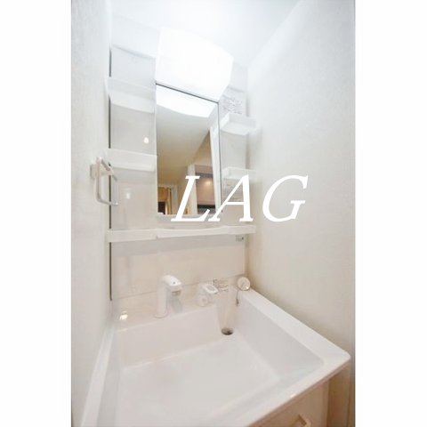 洗面設備　洗面台です。