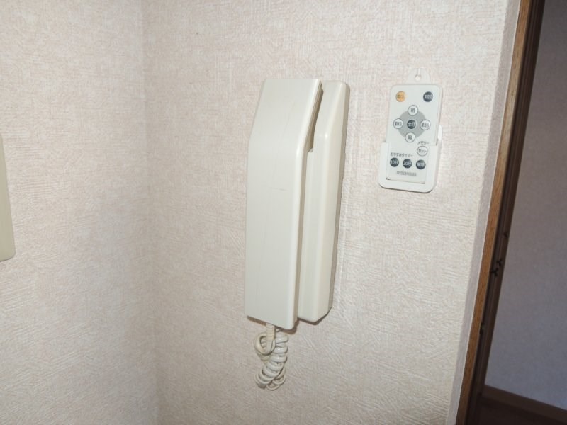 セキュリティ　来客時に便利なインターホン