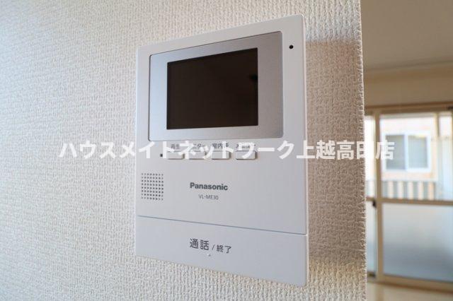 セキュリティ　モニターホン（参考4号室反転室内写真）