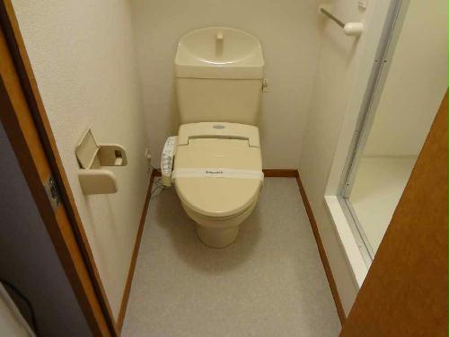 トイレ　同タイプ部屋の写真となり設備等は現況と異なる場合があります。