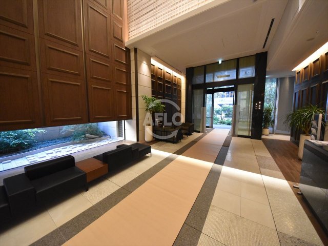 ロビー　プラウドタワー北浜　ロビー