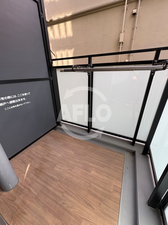 バルコニー　プラウドタワー北浜　バルコニー