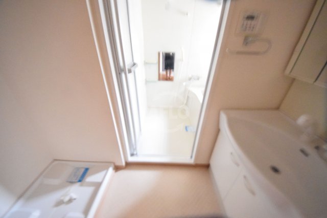 洗面設備　クリスタルグランツ難波南ポルックス　洗面所