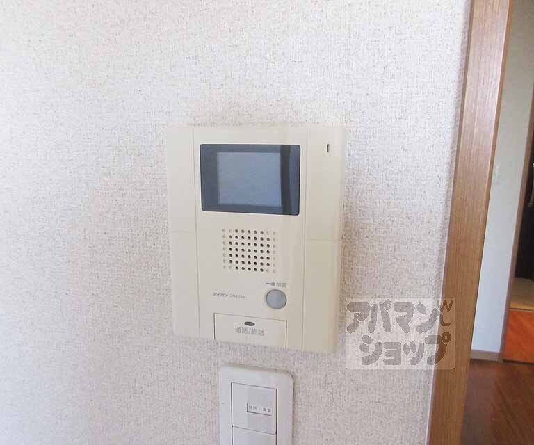 セキュリティ　モニターつきで安心ですね