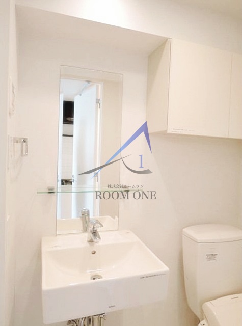 洗面設備　洗面台です。