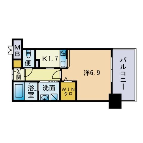エンクレスト舞鶴2の間取り写真