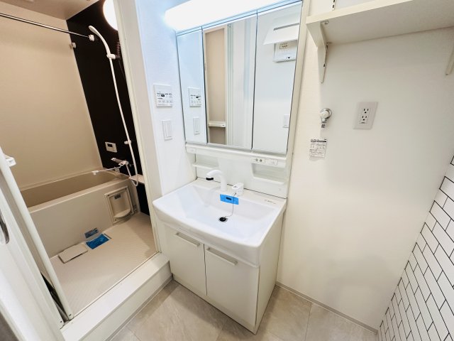 洗面設備　同タイプの写真です。