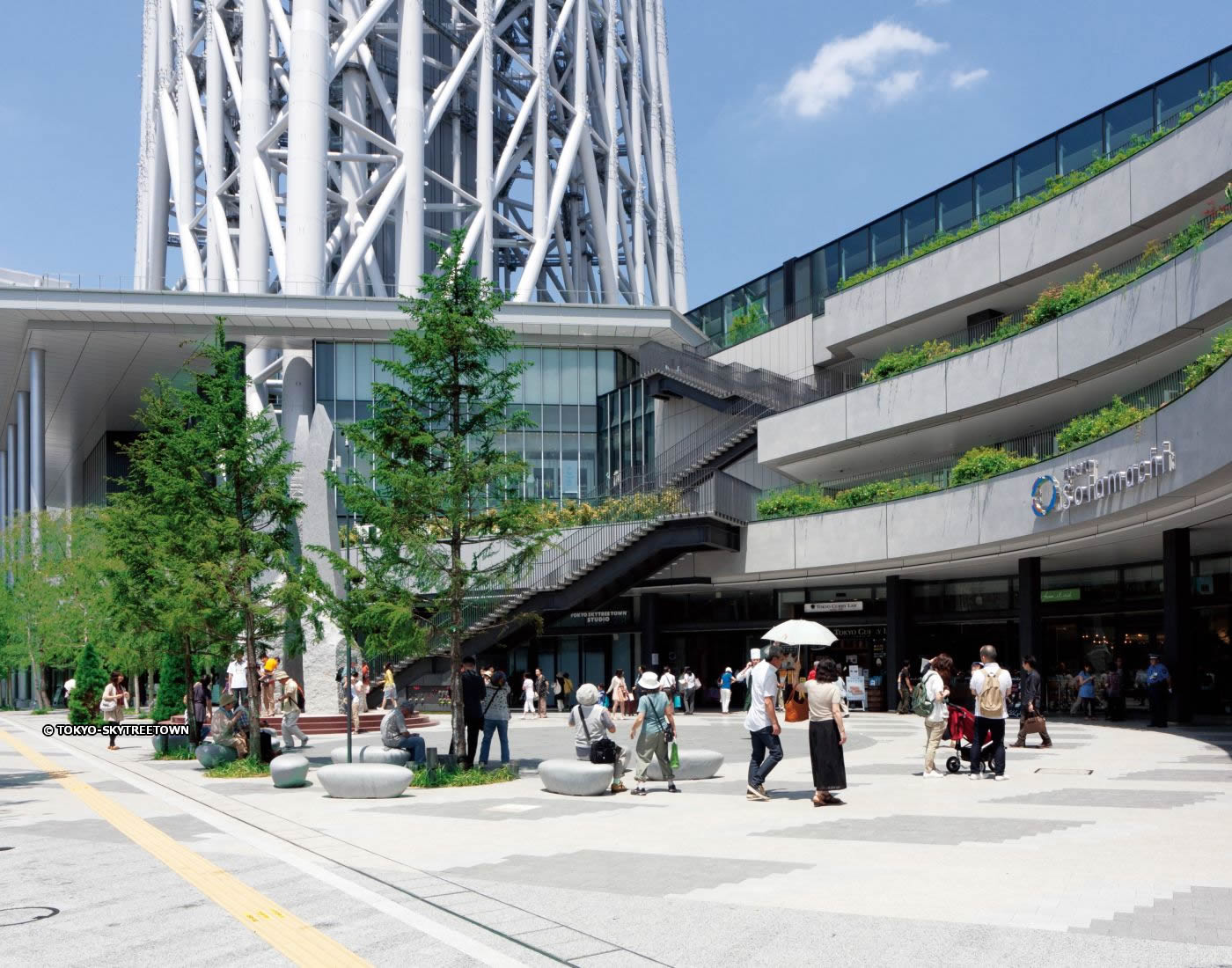 ショッピングセンター　東京スカイツリータウン（ショッピングセンター）まで389m