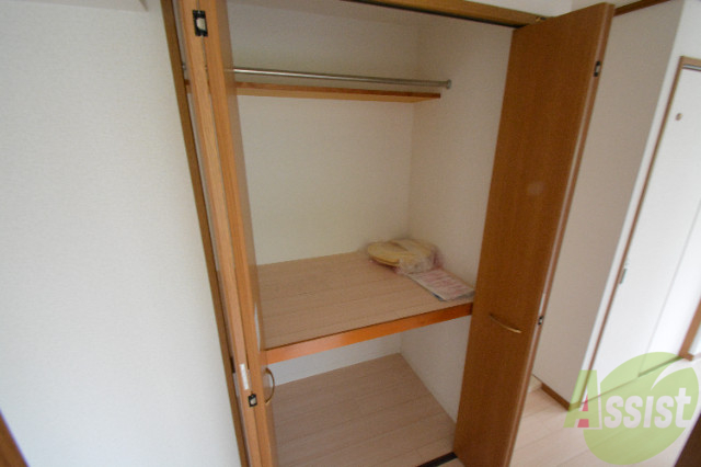 収納　お部屋を広く使える、頼もしい収納力が魅力です。