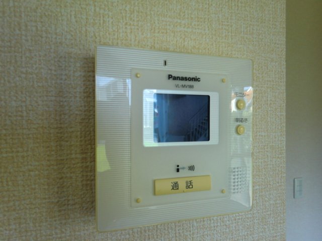 セキュリティ　モニター付きインターホンです