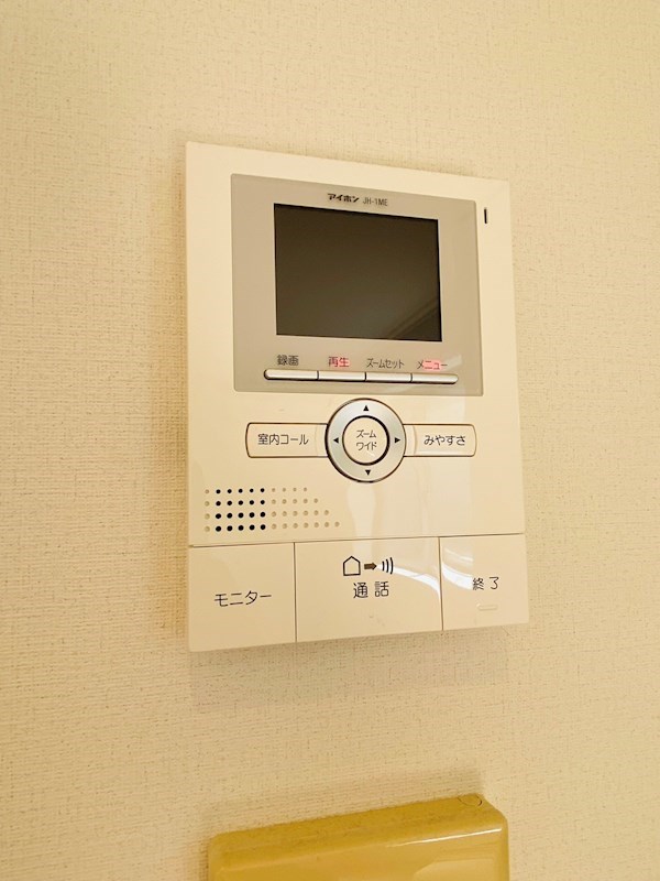 セキュリティ　来客時に便利なTVモニターホン