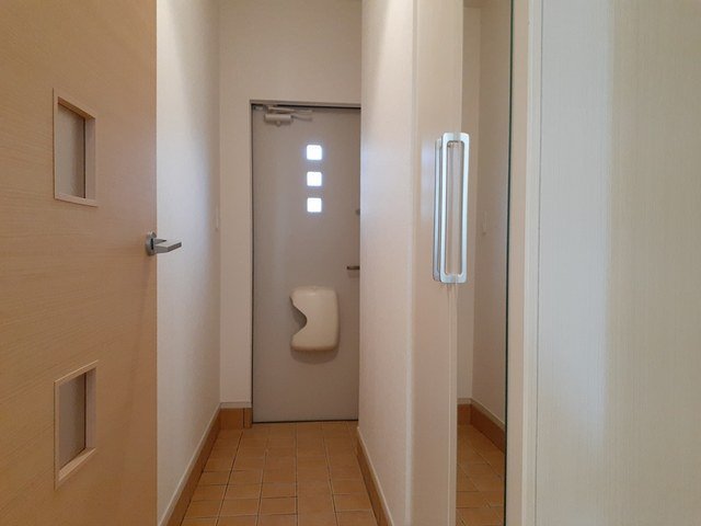 玄関　明るい玄関です