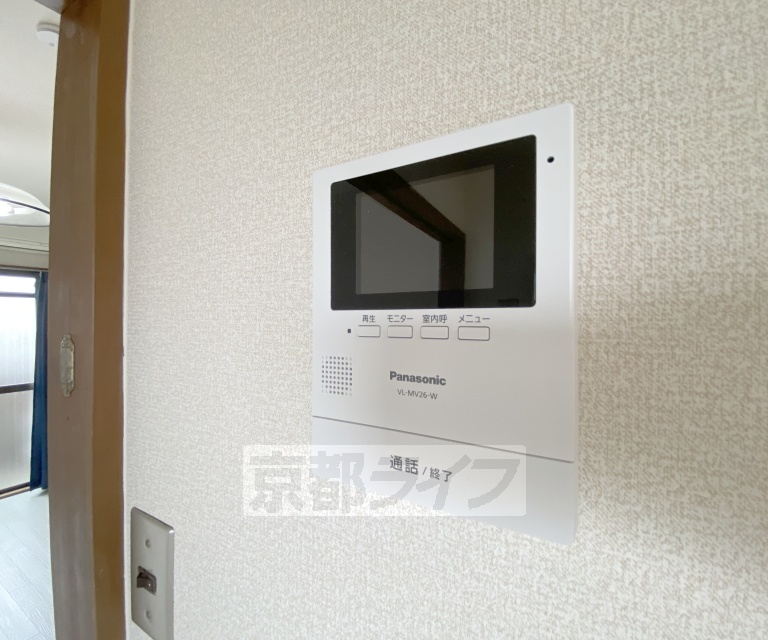 セキュリティ　モニターで来客確認できるので安心です。