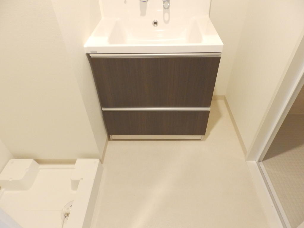 洗面設備　室内洗濯機置場