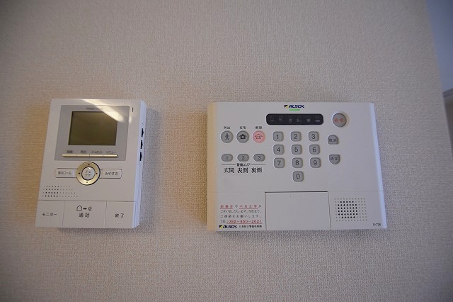 セキュリティ　TVモニターホン・ALSOKホームセキュリティ完備