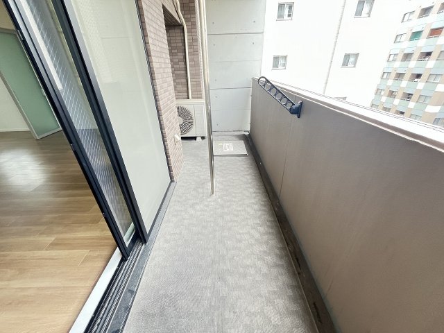 バルコニー　お洗濯にも便利なバルコニー付き