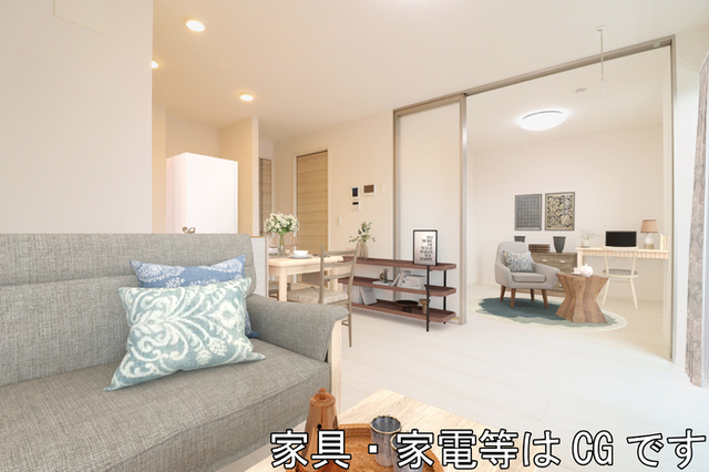 居室・リビング　ＬＤＫ（※家具・家電等はＣＧです）