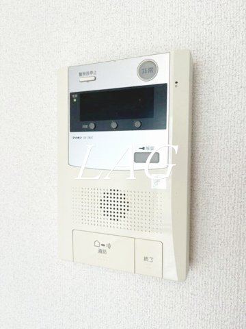 セキュリティ　モニター付インターホンです。