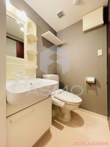 洗面設備　同マンション別部屋参考写真