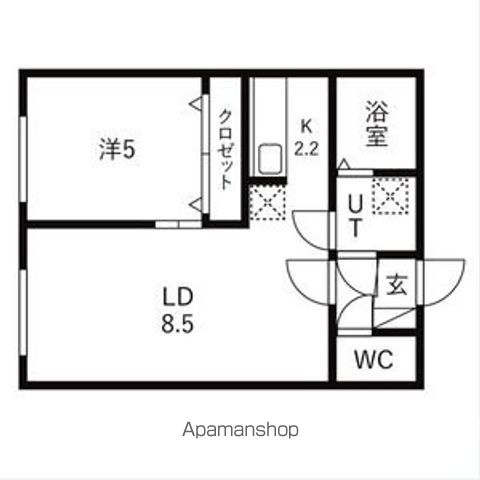 エムスクエアの間取り写真