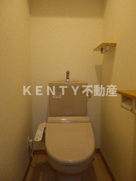 トイレ　トイレもきれいです