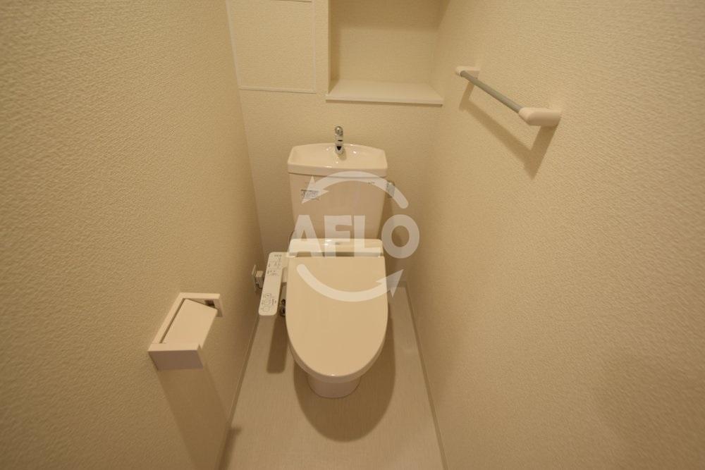 トイレ　ドミール丸好　温水洗浄便座