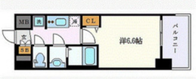 プレサンス名古屋STATIONフレアの間取り写真