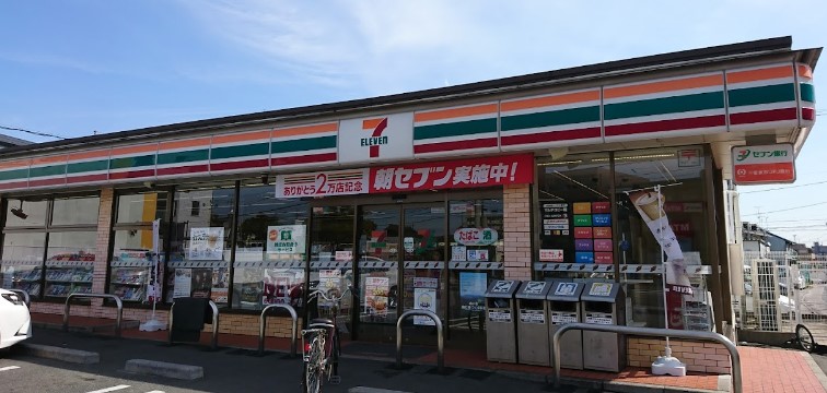 コンビニ　セブンイレブン 名古屋荒子4丁目店（コンビニ）まで714m