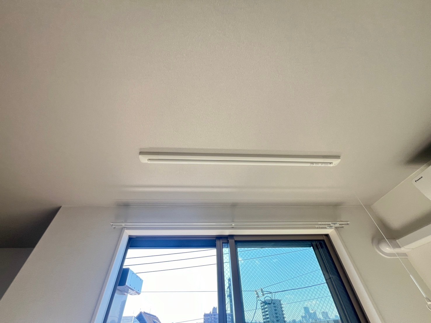 眺望　室内物干しあり