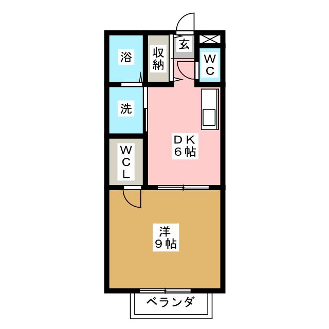 クレール利平治の間取り写真