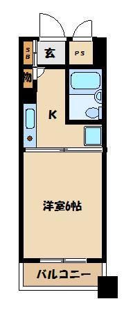 CASSIA南浦和の間取り写真