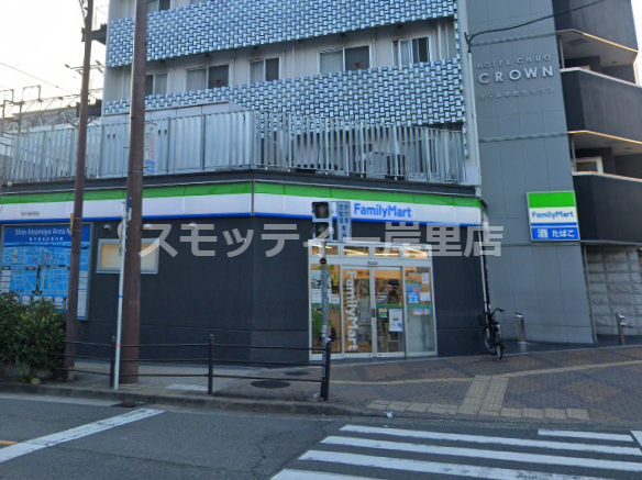 コンビニ　ファミリーマート 新今宮駅東店（コンビニ）まで367m