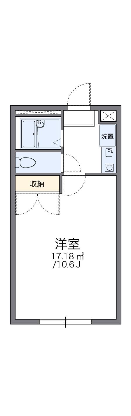 レオパレスLightlifeIの間取り写真