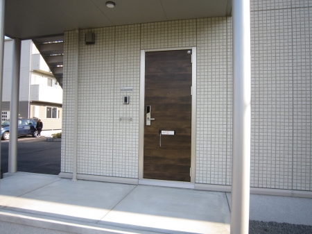 玄関　落ち着いた玄関です