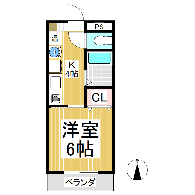 プレスティージュ上田原の間取り写真