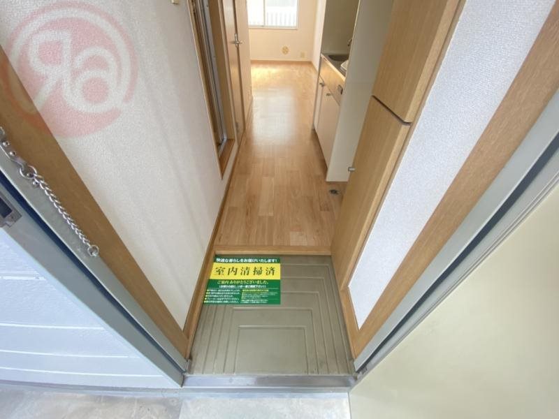 玄関　明るい玄関です