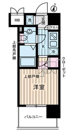 ヴェルステージ川崎の間取り写真